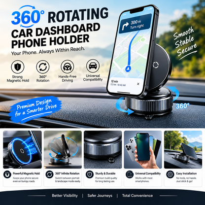 Magnetic Car Mobile Stand